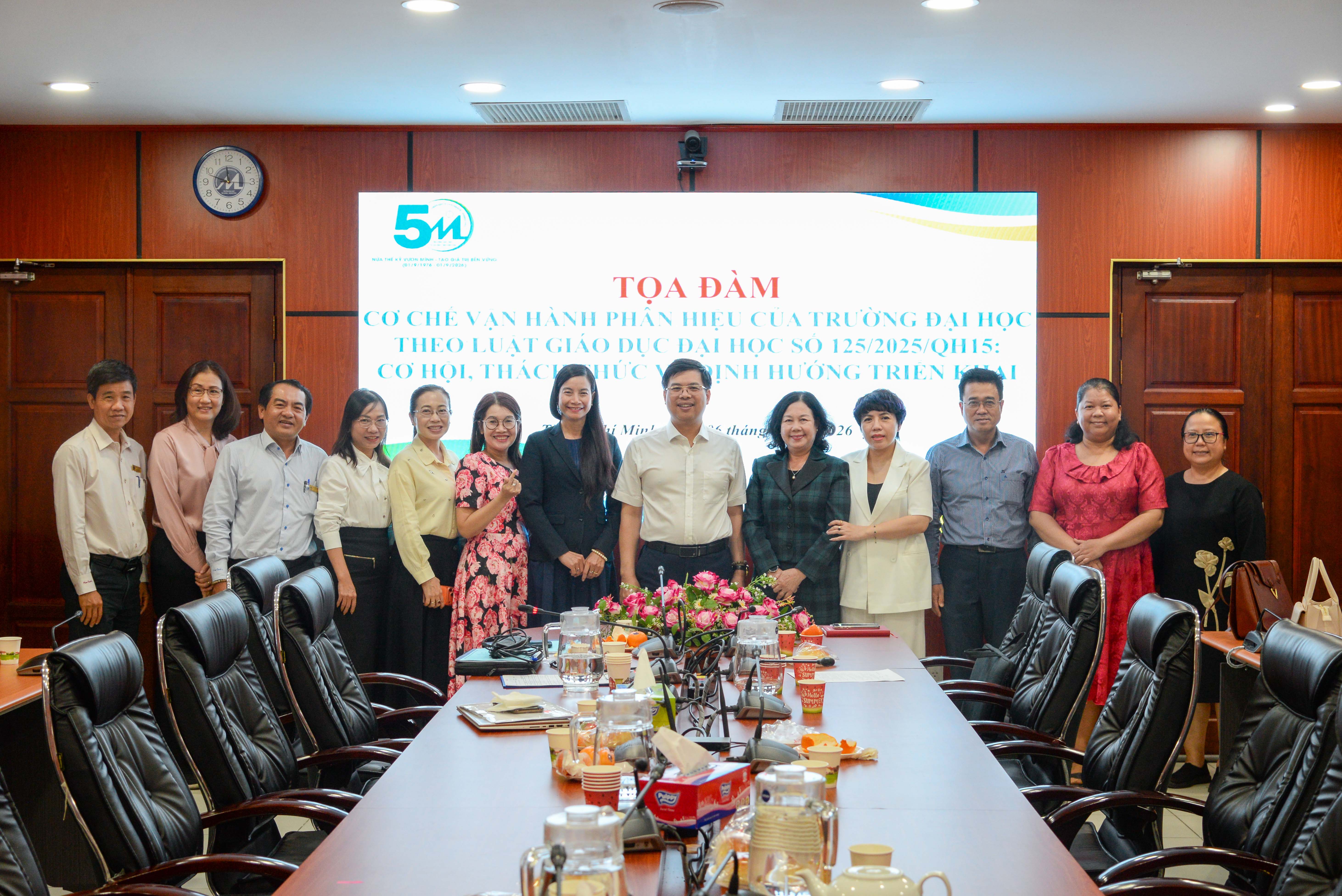 Seminar on “Operational mechanism of university branches under education law No. 125/2025/QH: Opportunities, challenges, and implementation directions”